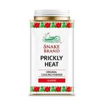 Snake Brand Prickly Heat Classic Cooling Powder-140g Cooling Relief In Hottest S