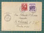 Letter Liechtenstein Mi. 96/97 Triesenberg 24.9.1931 -5948