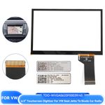 For VW Scirocco MIB STD2 Navigation 5C0035680G 6.5" Glass Touch Screen Digitizer