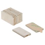 N42 Neodymium Adhesive Magnets - 20mm x 10mm x 1.5mm thick - 2kg Pull