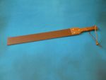 Pro LEATHER STRAP 19" x 2½" (6mm-7mm thick) comfortable hardwood handle
