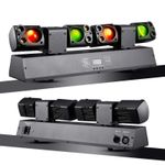 2026 LED DJ Stage Lights Double Head DMX Beam Moving Bar Party Disco Dance Light