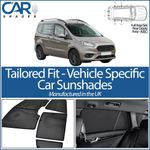 FORD TOURNEO COURIER 14-23 CAR SHADES UK UV FULL REAR WINDOW SET SUN BLINDS