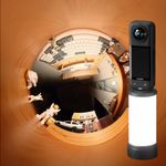 LED Light Video Light Panorama Rechargeable for Insta360 X5 X4 Air DJI Osmo 360