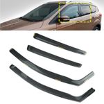 4x Tinted Wind Rain Sun Guard Deflectors w/ Clips For Ford Kuga MK2 2012-19 SUV