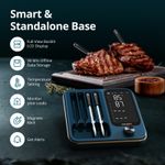 INKBIRD INT-14S-BW Grill Thermometer 4 Multi-sensor Probes IP67 Waterproof Alarm