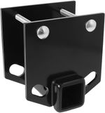 2 Inch RV Bumper Hitch Receiver Adapter for Bike Rack Cargo Carrier | Heavy Duty