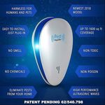 2PCS Pest Repellent Plug Electronic Ultrasonic for Cockroach, Rats, PestRepeller