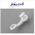 Genuine Swish Deluxe Curtain Track Gliders - De Luxe Rail Slides Runners Hooks
