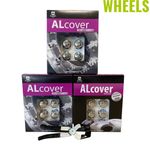 Alcoa® 33mm Stainless Steel Wheel Nut Covers 60pcs + ALgrip HGV Truck