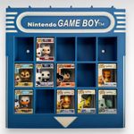Bitty Pop Display Shelf Retro Game Boy Cartridge Themed Wall Mount or Stand