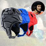 UK SALE Rugby Helmet Headgear Headguard Adult Kids soccer Protector Head Guard
