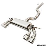 VALVED CATBACK EXHAUST SYSTEM STAINLESS CAT BACK FOR VOLKSWAGEN GOLF R MK7 13-20