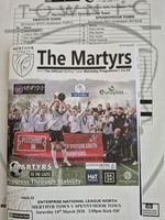 25/26 Merthyr Town  v Spennymoor Town   march 14th  enln