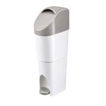 PROWASHROOM 20L Sanitary Bin Foot Pedal Hygiene Waste Nappy Bin Washroom WC