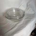 Unused Pyrex Clear Round Casserole 2pts/1.14ltrs, 7.5"/19cm