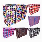 Laundry Storage Bags, Shopping, Moving, Storage, Zipped Assorted Colours 5 Sizes