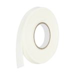 3/8 Inch Double Fold Bias Tape Polyester Continuous Bulk Beige White 6 Yards