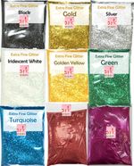 CLEARANCE ARK Extra Fine Glitter - ( 9 Different Colours) BUY 4 GET 1 FREE