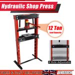 Workshop 12 T Floor Hydraulic Bench Press Garage Standing Bearing Press Machine