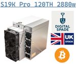 Bitmain Antminer S19k Pro 120Th 2880W ASIC Miner UK Stock Brand New Fast Post