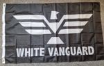 White Vanguard Flag  Size: 3ft x 5ft