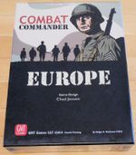 Combat Commander: Europe. GMT Games 4th Printing (2018). NEW in Shrink.