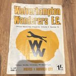 Wolverhampton Wanderers v Norwich City FA Cup Round 3 Programme 2 Jan 1971