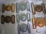 7 Various Army Belt Buckles