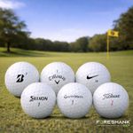 Used Golf Balls - Top Brands Mix - Grade A or Grade B options, 20/40/75 packs