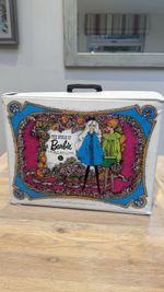 Mattel 1968 Barbie Double Doll Carry Case