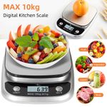 10KG Kitchen Scales Digital Electronic LCD Cooking Baking Food Weighing Scale UK
