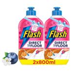 Flash Direct To Floor Berry & Cherry Blossom All Purpose Floor Cleaner 2x800ML