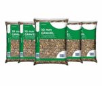 10mm Pea Shingle Gravel 125kg Bundle (5x25kg Bags) Drainage Garden Pipe Bedding
