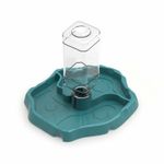 Automatic Water Dispenser Transparent Reptile Water Dish Easy to Clean