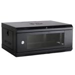 4U 400mm Network Data Cabinet 19" Wall Mountable Rack Case Server CCTV DVR UK