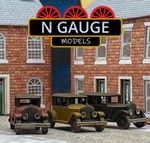 PAINTED- N Gauge 1930's Car Sedan  1:148 (Automobile Auto Classic 1920's 1:160)