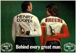 BARRY SHEENE AND HENRY COOPER BRUT 33 ADVERTISEMENT EXCLUSIVE A4 PRINT