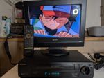 Sharp VC-M20 Video Cassette Recorder VHS player with original sharp remote
