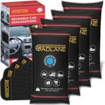 GADLANE X-Large Reusable Car Home Dehumidifier 1KG Bags+ Anti-Slip Mat 4 Pack