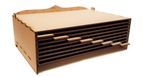 MDF A4 Die Storage Unit