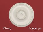 Ceiling Rose Polystyrene Easy Fit Very Light Weight 34.6cm Classy Same Day Ship