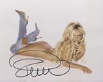 PAMELA ANDERSON - Hollywood Actress GENUINE SIGNED AUTOGRAPH