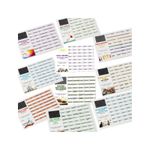 10 x 40 SQUARE FUNDRAISING SCRATCH CARDS ASSORTED DESIGNS GREAT FUNDRAISING IDEA