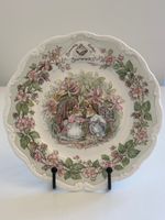 ROYAL DOULTON 'BRAMBLY HEDGE 20CM Decorative Plate 'Summer' Four Seasons VGC