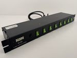 KAM KLS8 8 way IEC Socket Mains Power Rack Mountable switch panel Please Read