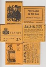 GB. Stitched 2/- Booklets Pre Decimal