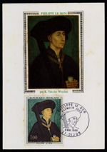 FRANCE MK 1969 PHILIPPE DE BON MAXIMUM CARD MAXIMUM CARD MC CM xc60