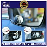 2X CAR VAN MOTORCYCLE ADJUST WIDE ANGLE BLIND SPOT MIRROR REAR SIDE VIEW TOWING