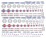 1/64 Nissan Nismo Waterslide Decals  MADE IS THE USA
